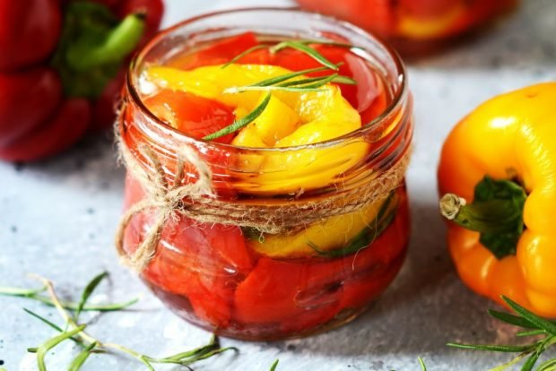 Pickled sweet pepper for winter is a simple and delicious recipe, how to cook step by step