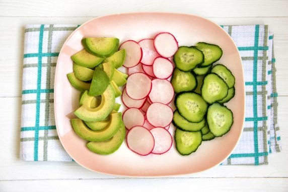 Classic poke recipe: photo of recipe preparation, step 1