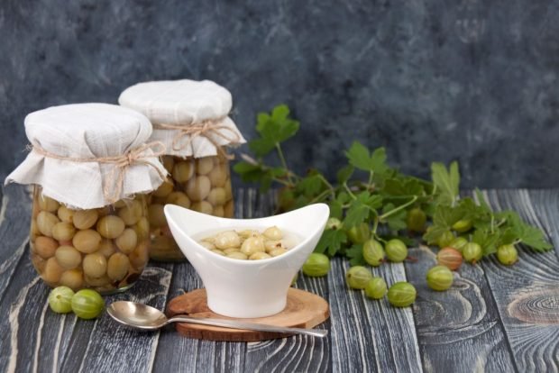 Compote of green gooseberries for winter – a simple and delicious recipe, how to cook step by step