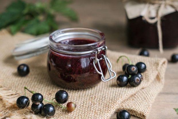 Thick jam-five minutes of black currant without seeds – a simple and delicious recipe, how to cook step by step