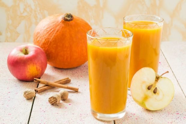 Pumpkin juice with apples for winter – a simple and delicious recipe, how to cook step by step