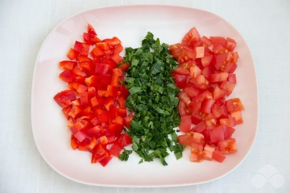 Lentil salad with tomatoes: photo of recipe preparation, step 1