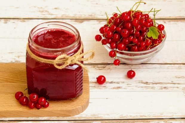 Red currant jelly is a simple and delicious recipe with photos (step by step)