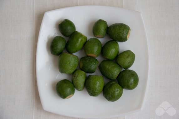 Feijoa jam without cooking: photo of recipe preparation, step 1